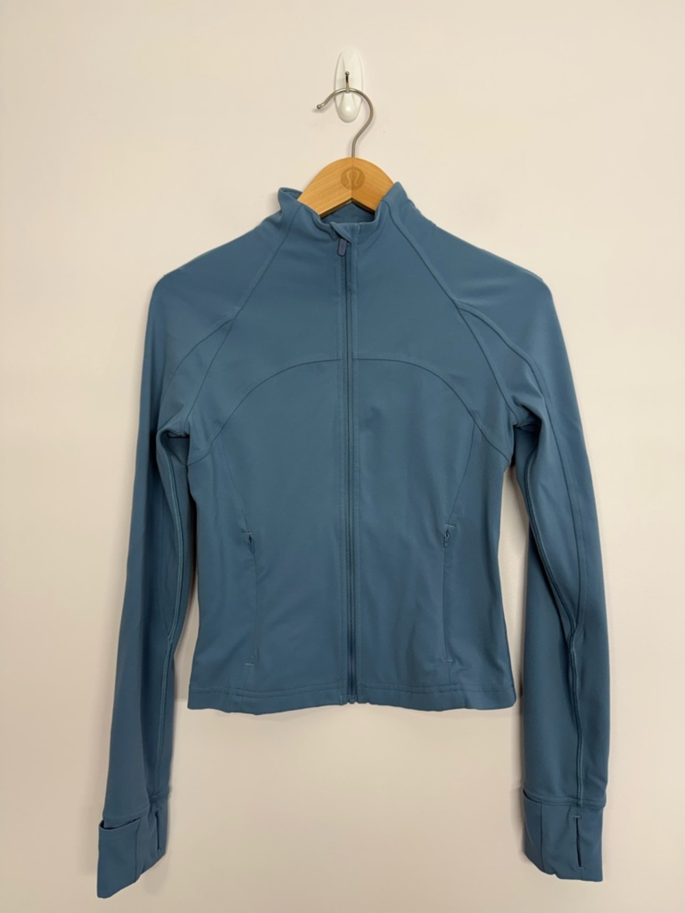 Lululemon Cropped Define Jacket *Nulu Utility Blue Size 6